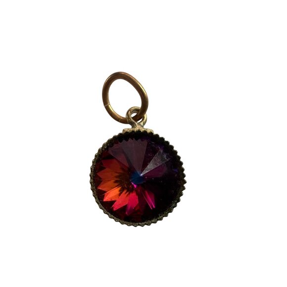 3 Vintage Pendants/Charms with Necklace (Heart, Angel and Circle Pendant) - Picture 7 of 16